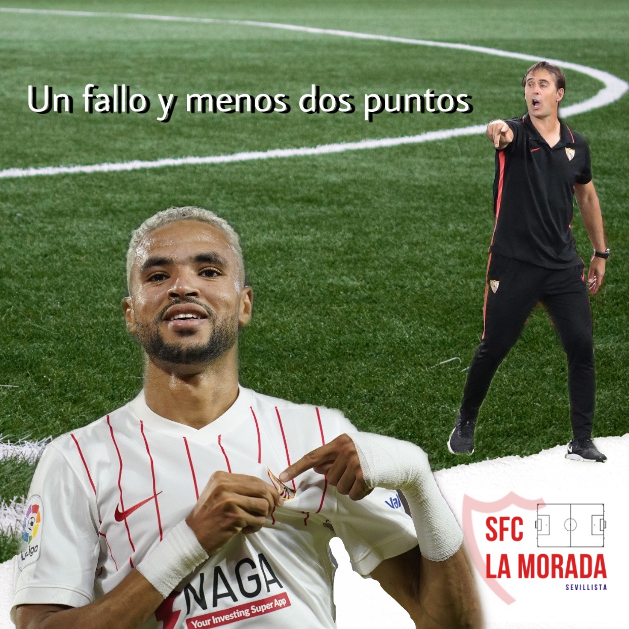 Un fallo y menos dos puntos