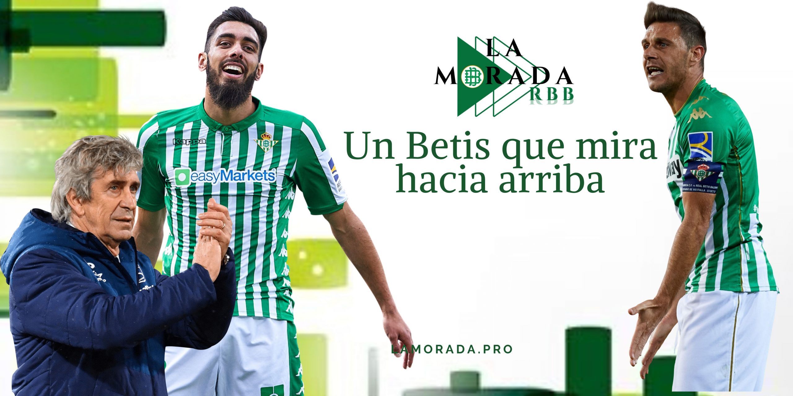 Un Betis que mira hacia arriba